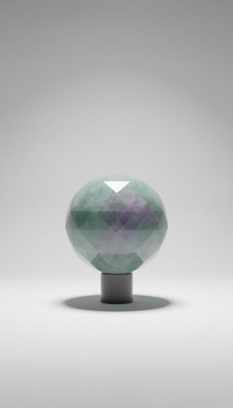 Jade Aura crystal sphere